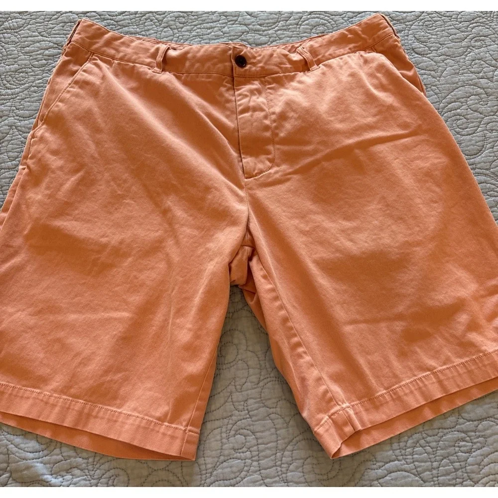 Faherty Mens 34 Shorts Stretch Casual Chino 9.5